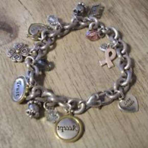 Brighton Power Of Pink 2006 Charm Bracelet - Picture 2 of 2